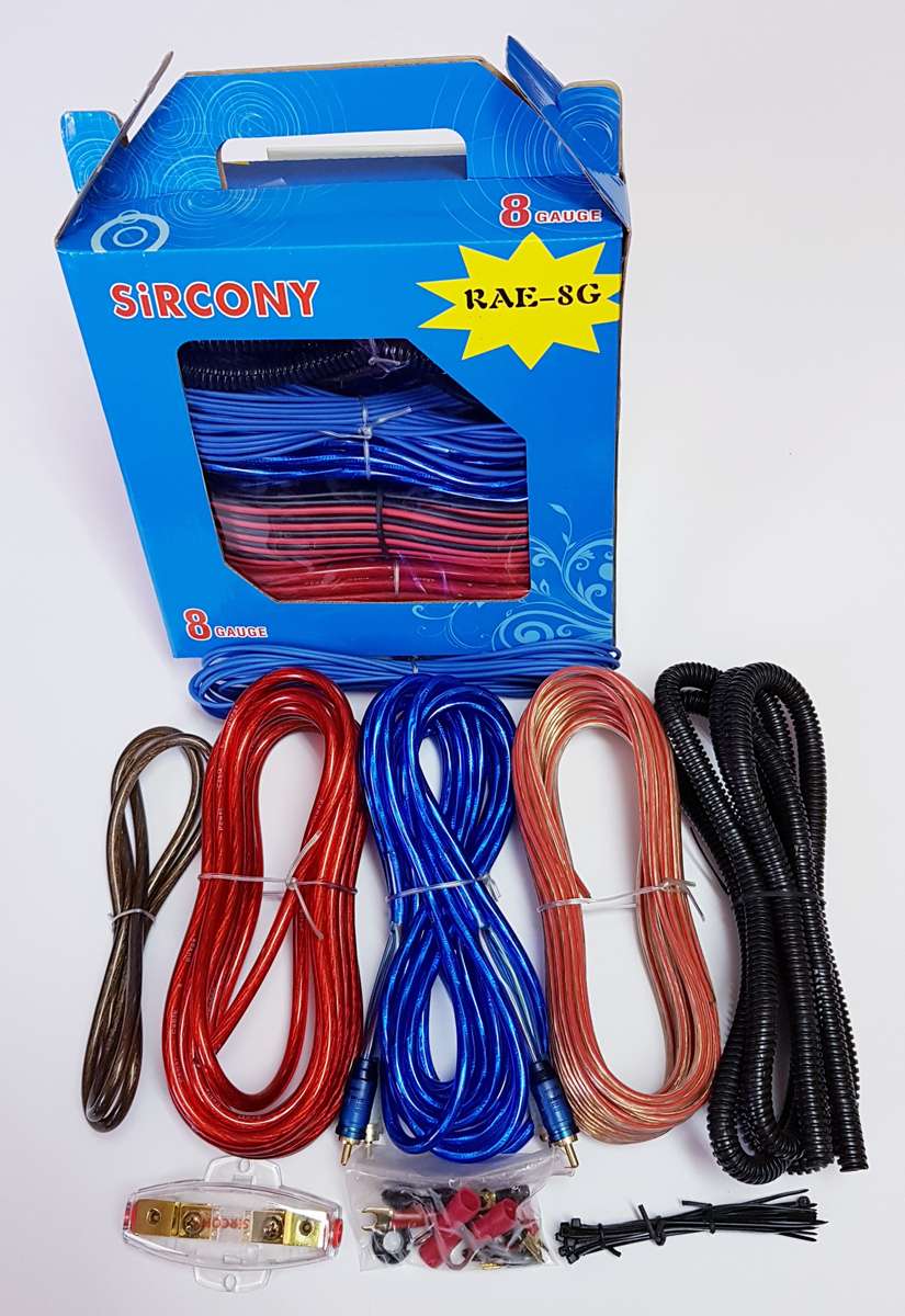 8 Gauge Amp Installation Kit