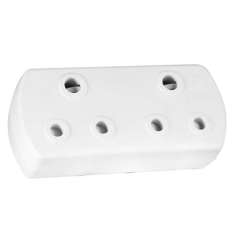 Double 3-Pin Plug Adapter  (2 x 3-Pin to Single 3-Pin Output)