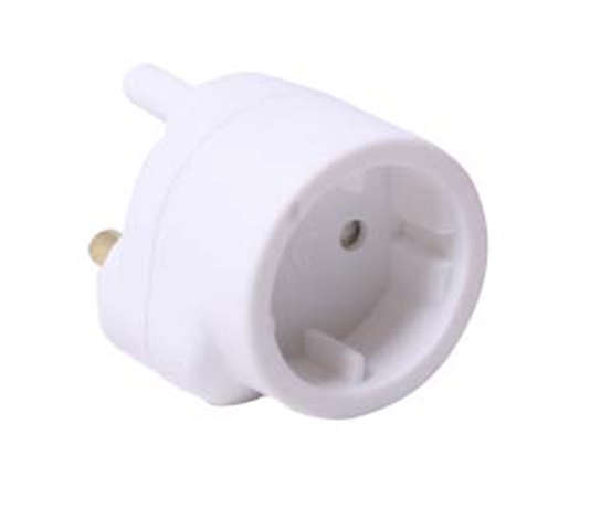 3-Pin to SCHUKO Plug Adapter