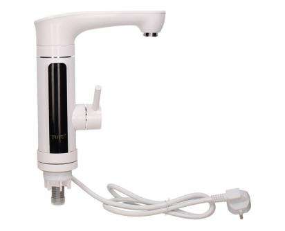 Water heating faucet