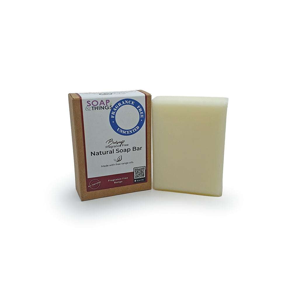 Boerseep Soap Bar, Unscented, 100% Tallow Natural Handmade Soap