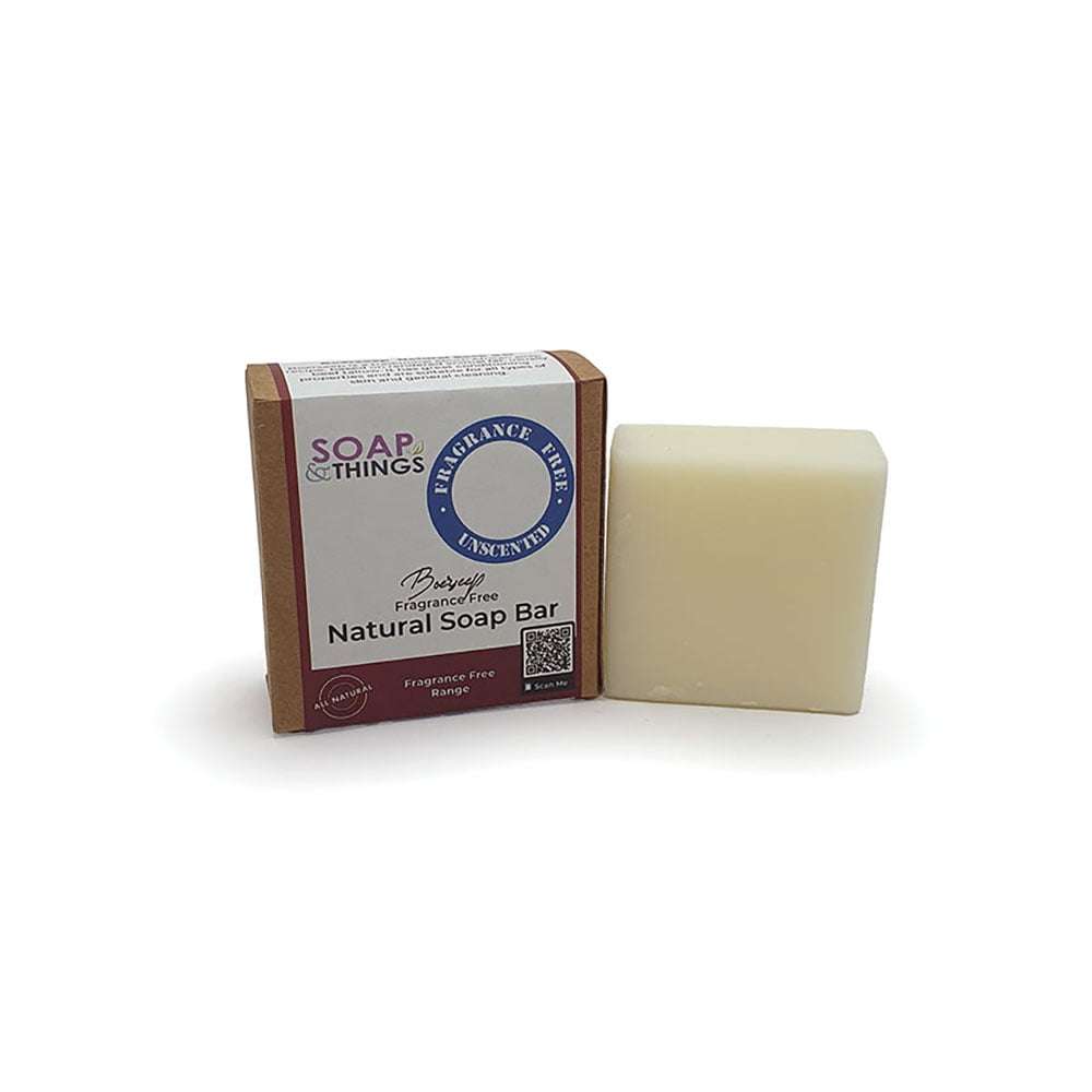 Boerseep Soap Bar, Unscented, 100% Tallow Natural Handmade Soap
