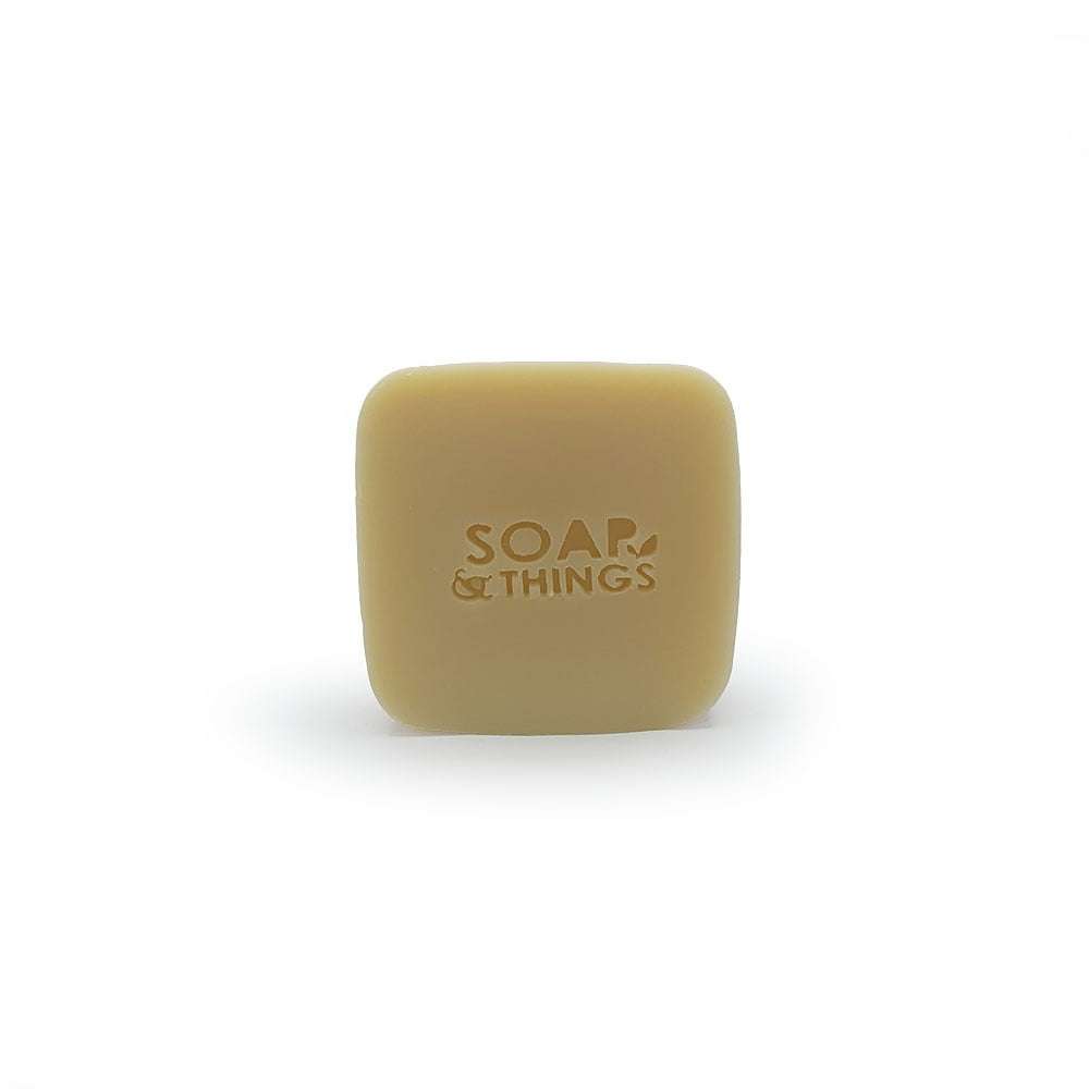 Sensitive Blend Shampoo Soap Bar with Sweet Almond Oil, Lavender Essential Oil, Natural Handmade ...