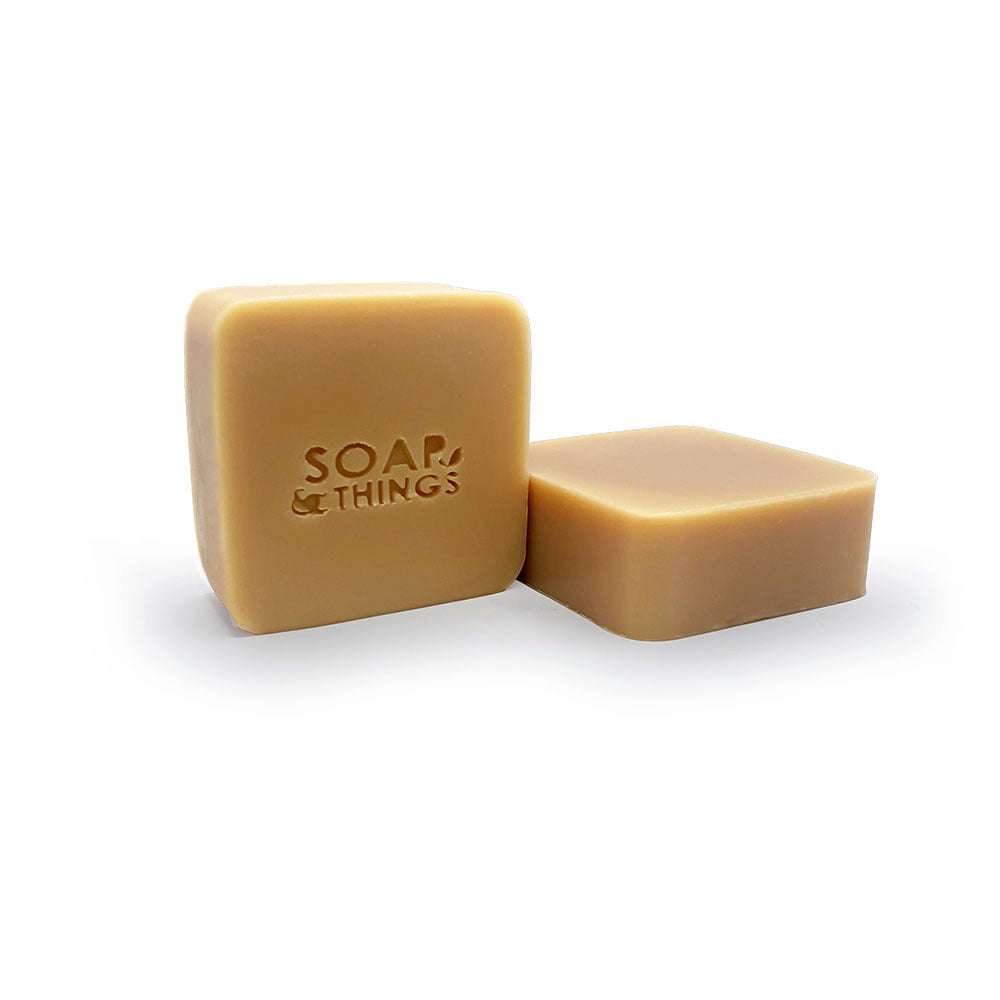 Milk & Honey Shampoo Soap Bar with Coconut Cream, Oriental Spice Blend Essential Oils, Natural Ha...