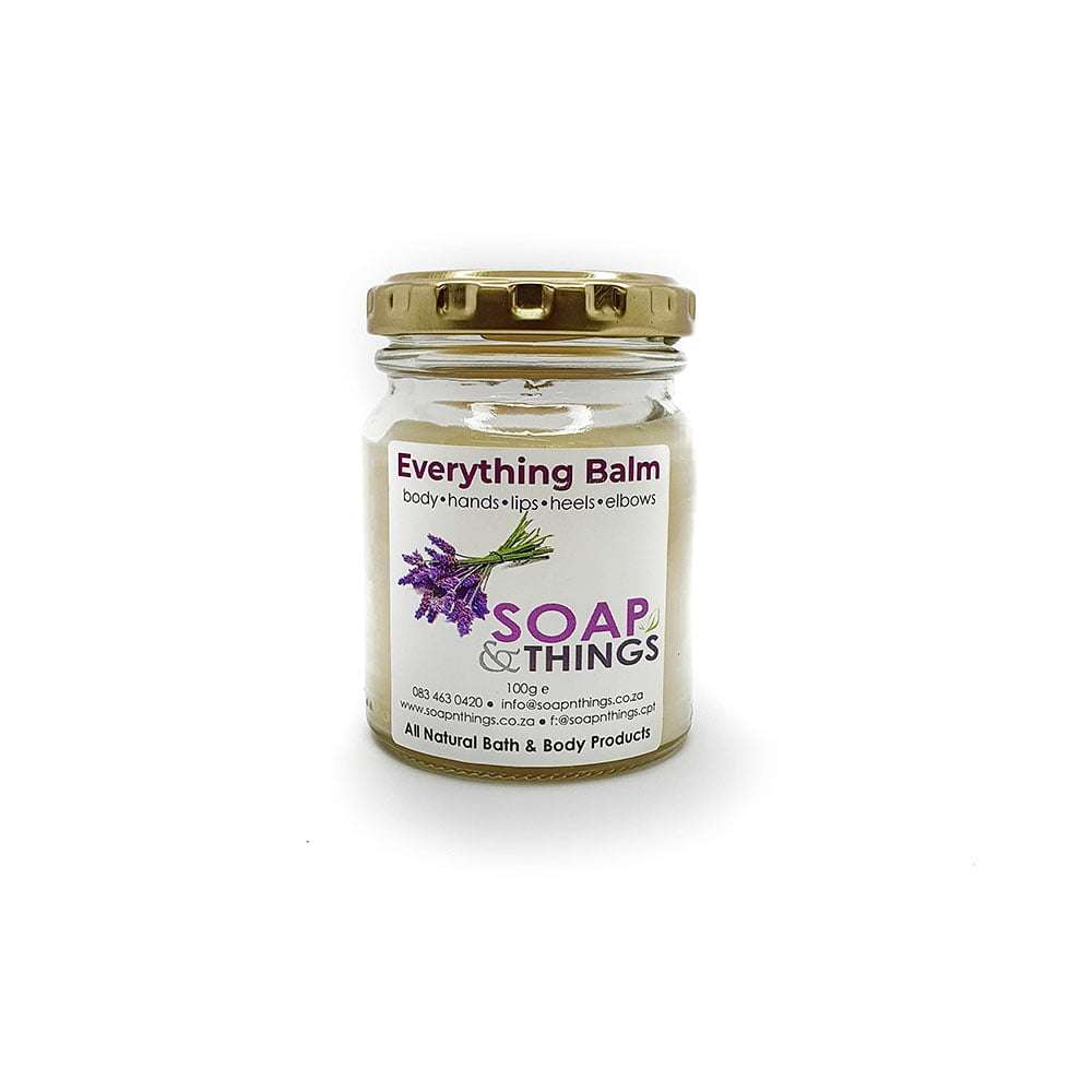 Everything Balm with Lavender Essential oil Natural Balm for Heels, Elbows, Hands, Lips and Body