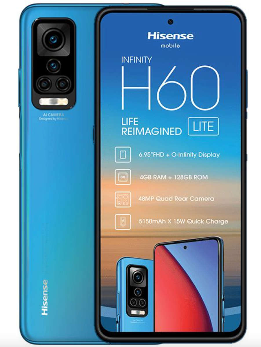 Hisense Infinity H60 Lite 128GB Dual Sim - Blue (New, open-box item)