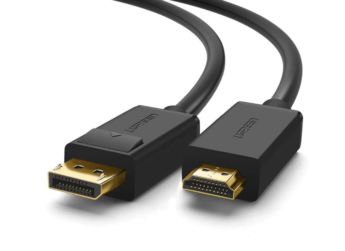 UGreen DP M to HDMI M 4K 30 3m Cable - Black