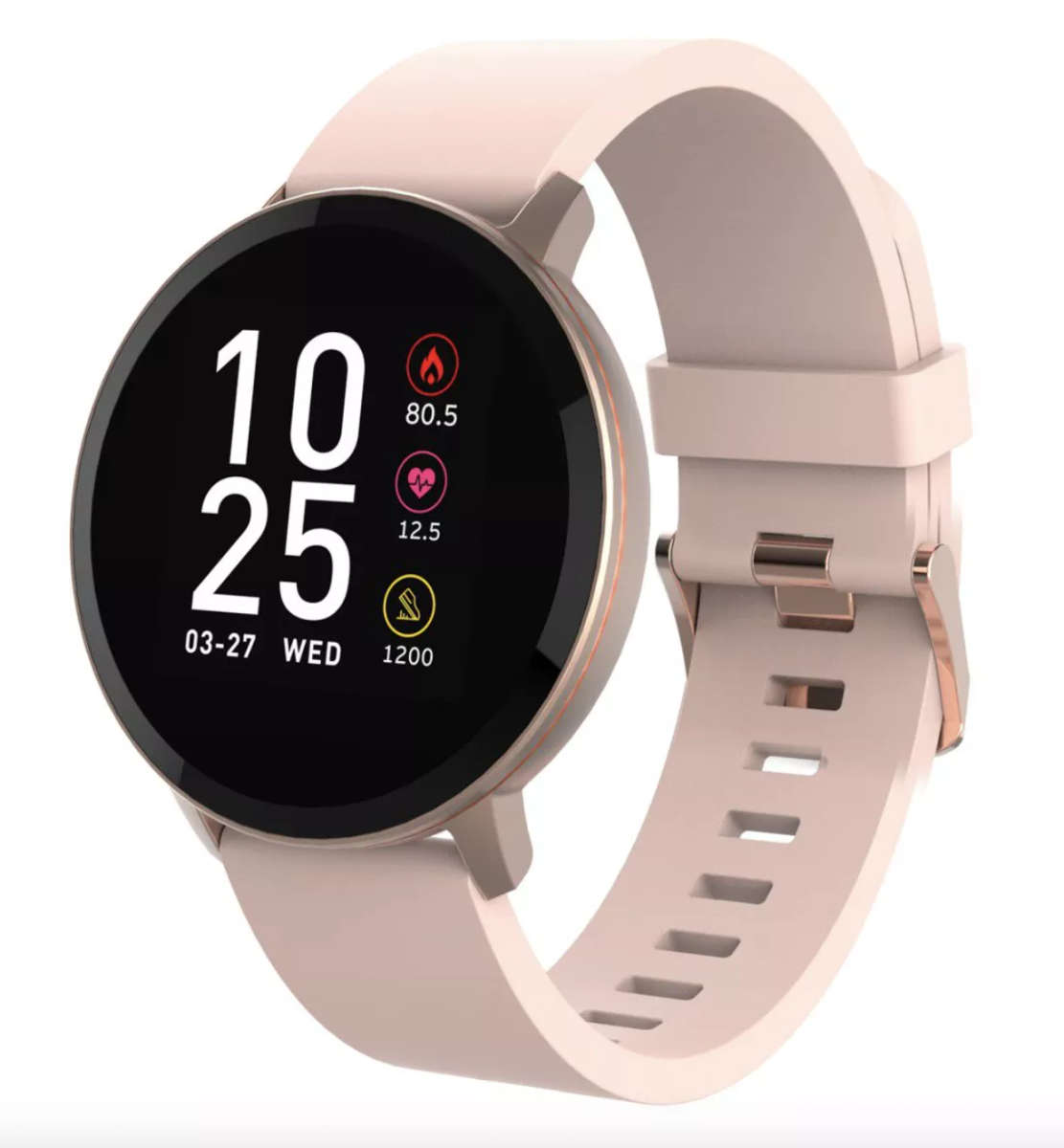 Volkano Smart Watch for Men or Women with Heart Rate Monitor - Trend Series - Rose Gold (New, ope...