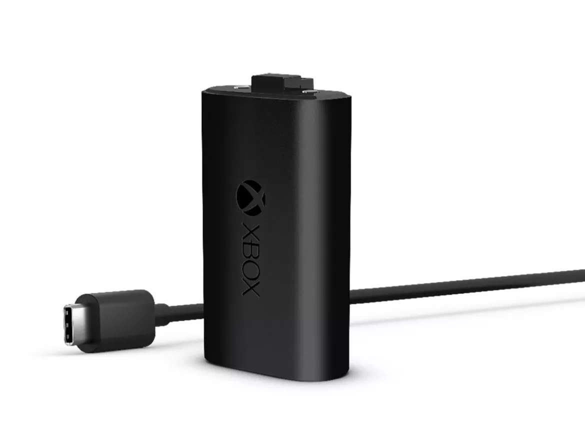 Xbox Rechargeable Battery and USB-C Cable (New, open-box item)