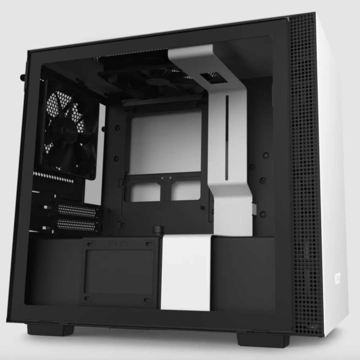 NZXT Computer Chassis H210 White/Black CA-H210B-W1