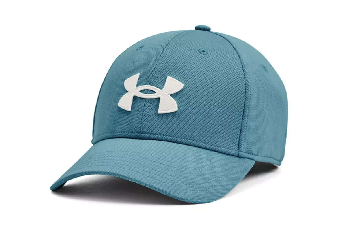 Under Armour Mens Blitzing Adjustable Hat - Glacier Blue/Gray Mist