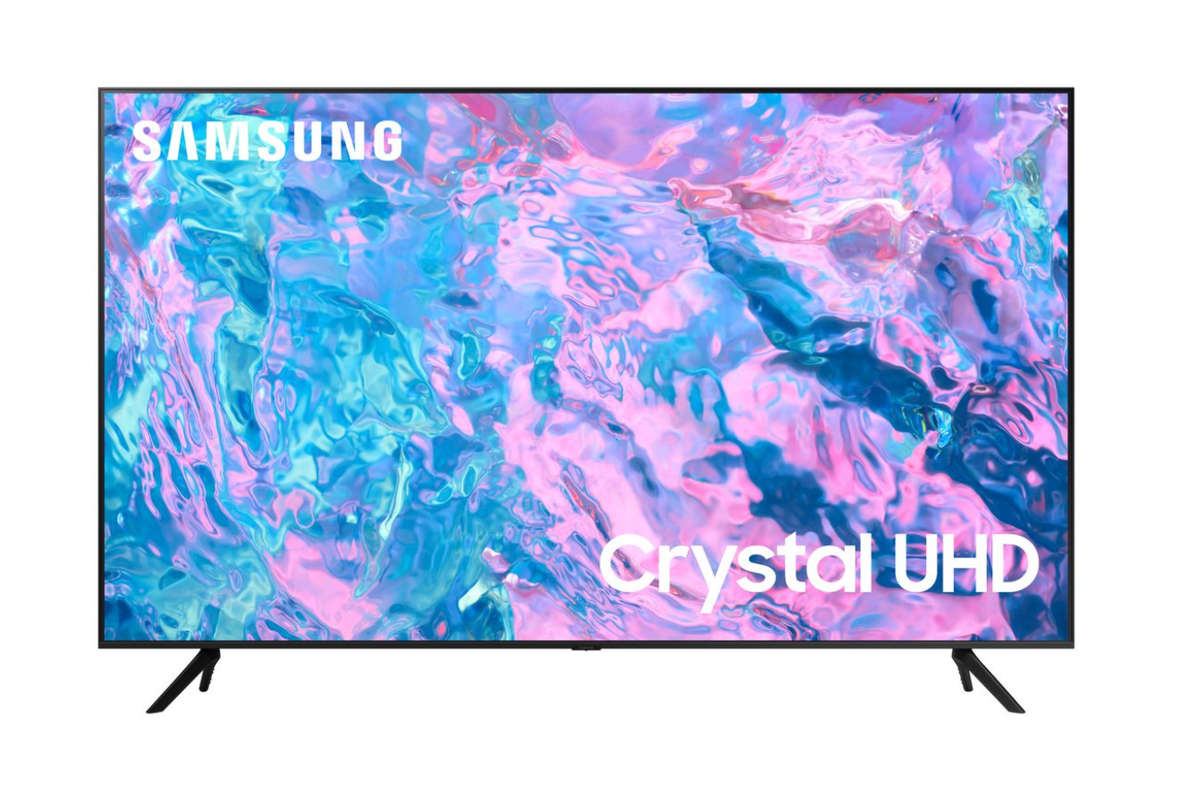 Samsung 50" CU7000 4K Smart UHD TV with Powerful Adaptive Sound - New, open-box