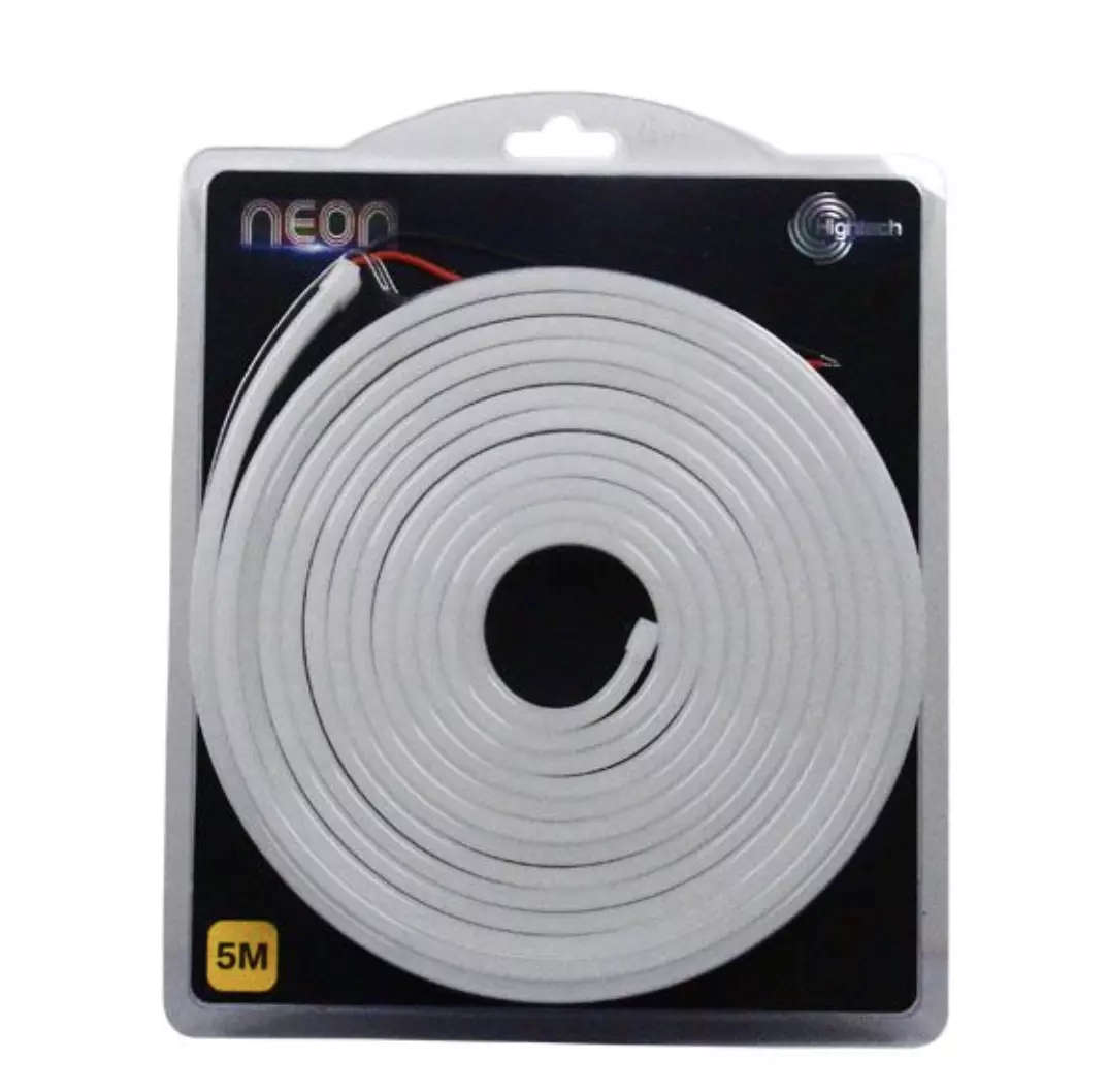 12V 5M LED Neon Strip Light Warm White - MRUL