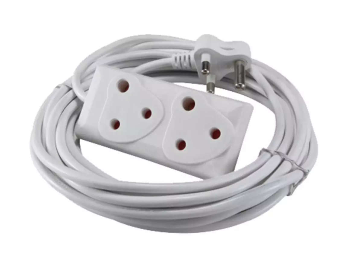 20m Extension Cord With A Two-Way Multi-Plug Extension Lead