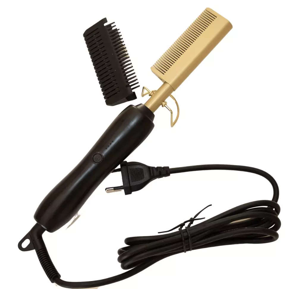 Hot Comb - Electric Straightening Hot Comb for Hair and Wigs (New, open-box)