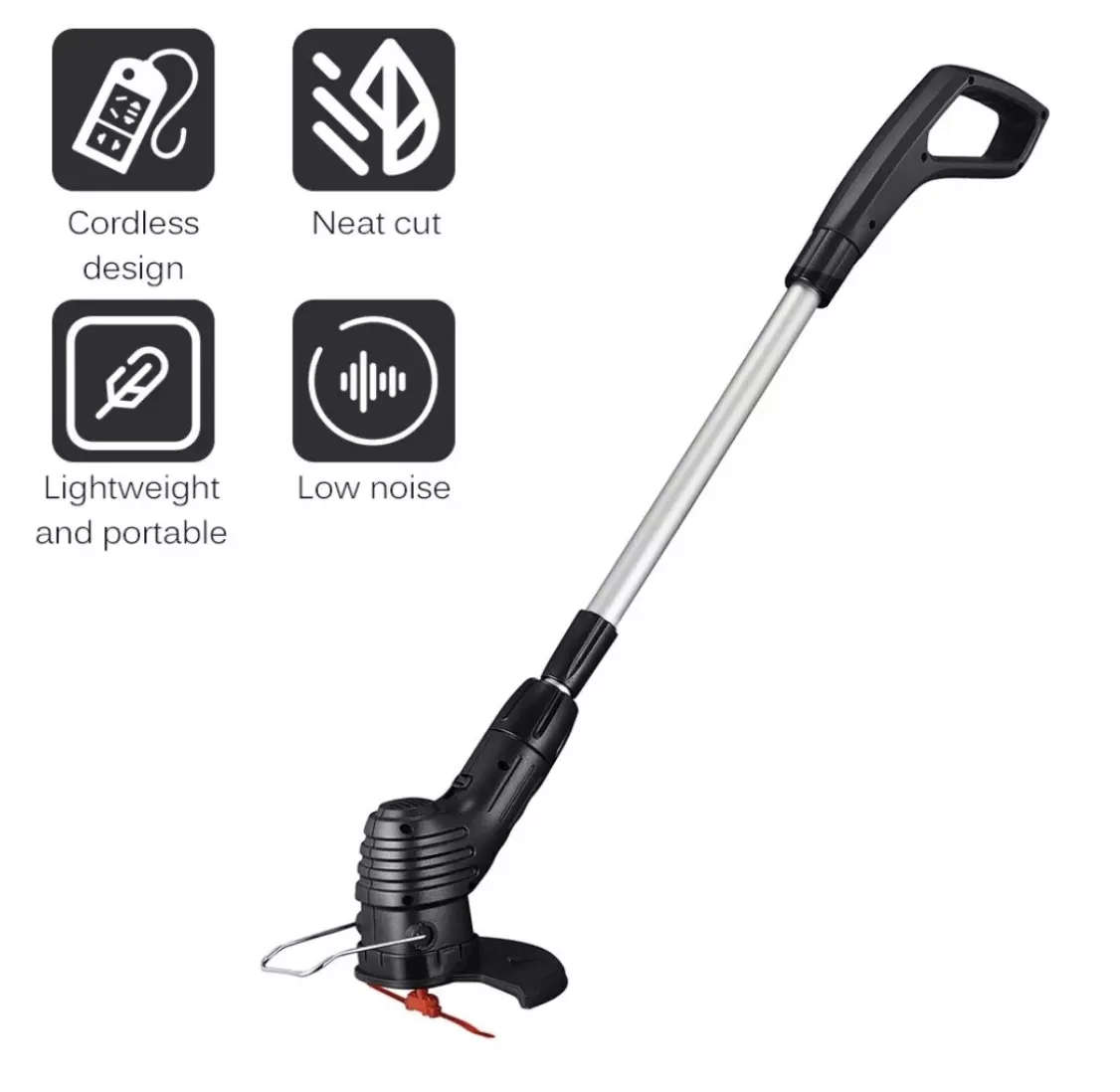 Handheld Garden Trimmer Set - Cordless - Rechargeable
