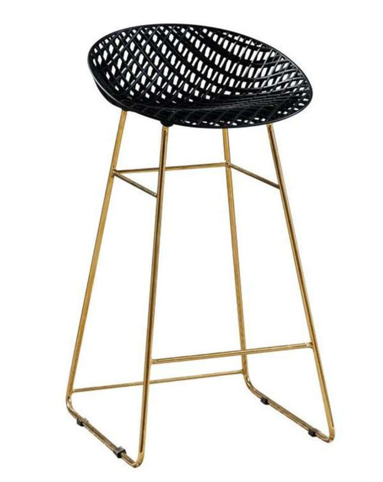 Bar Chair Vienna Fine living - Black