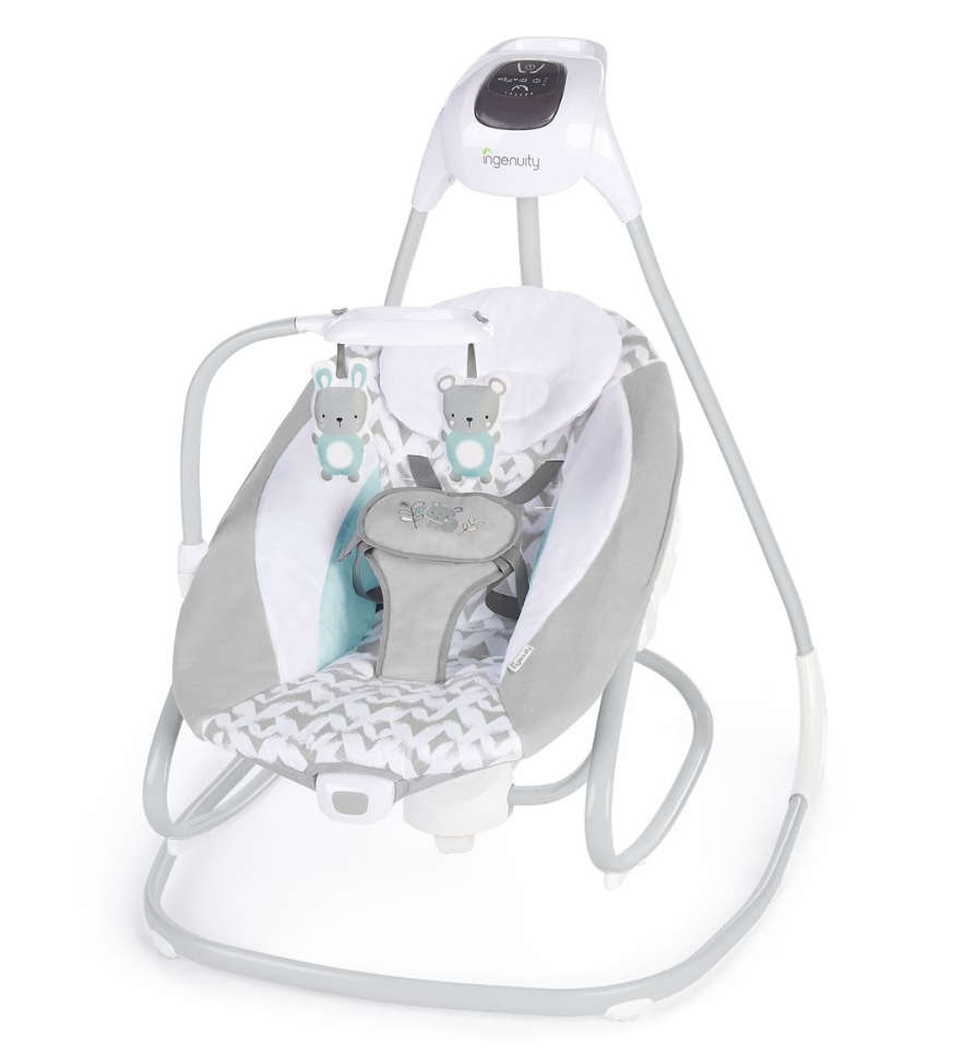 Ingenuity Simplecomfort Cradling Swing/Rocker Raylan