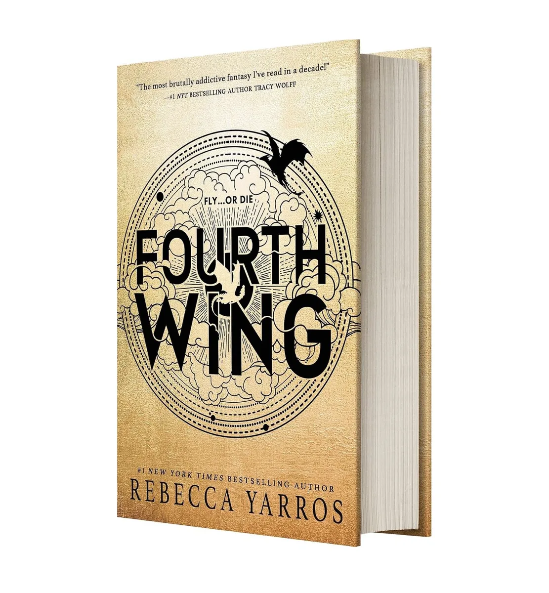 Fourth Wing by Rebecca Yarros - Hardback (New)