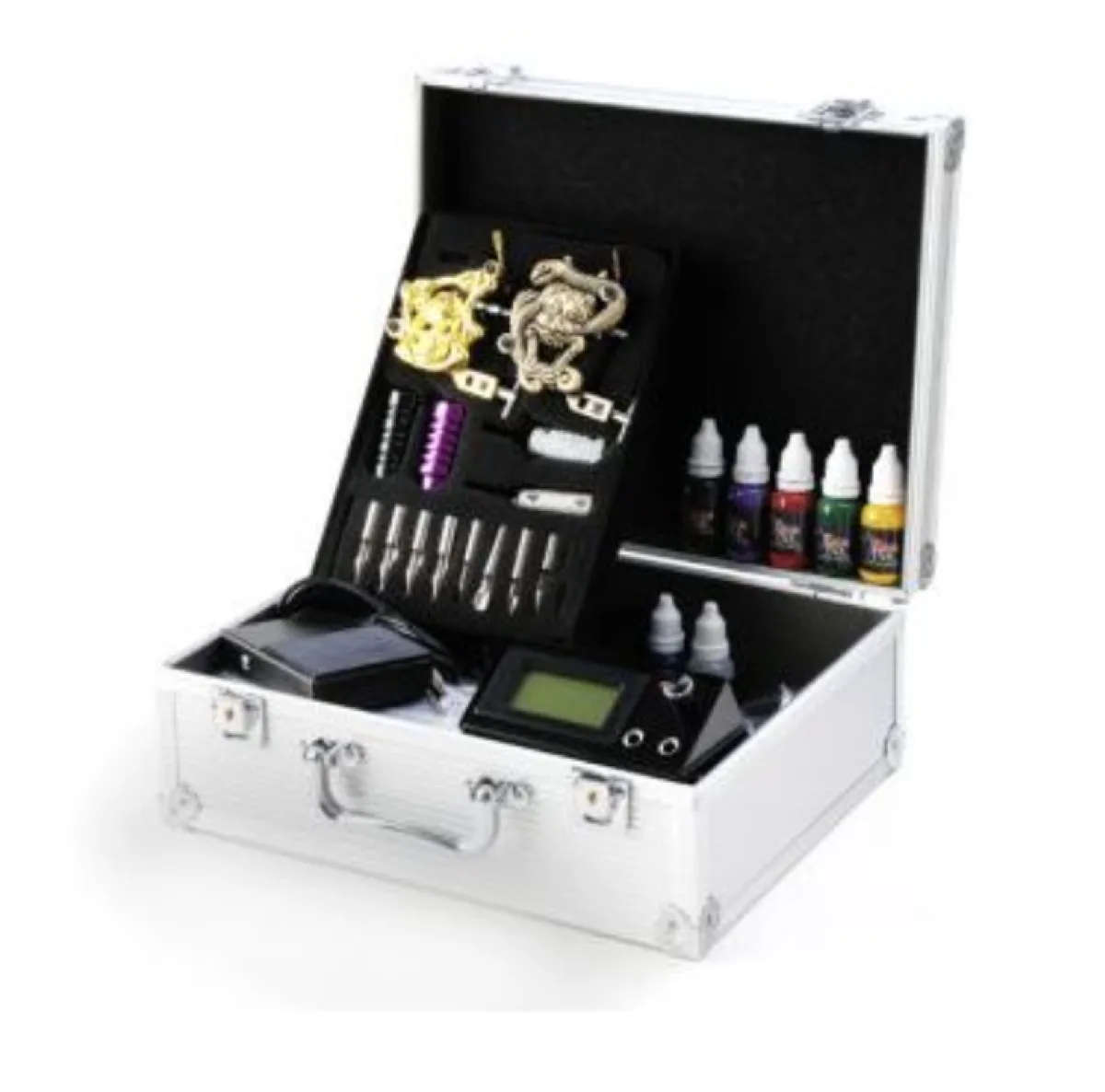 Tattoo Pro Kit - 2 Machines and Carry Case  (New)