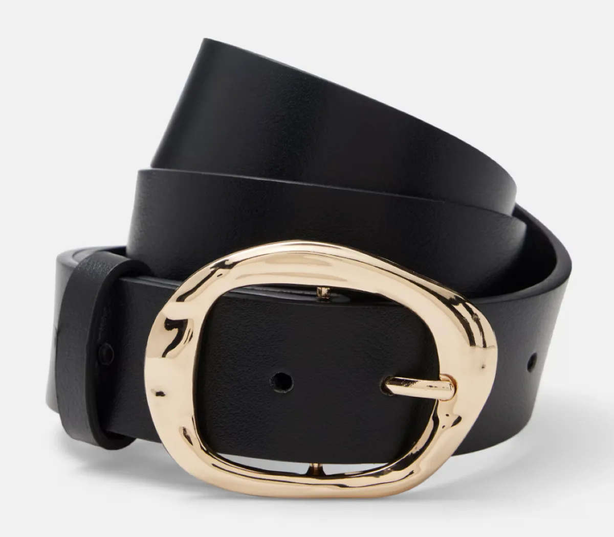 Women irregular square buckle belt (M-L) (New)