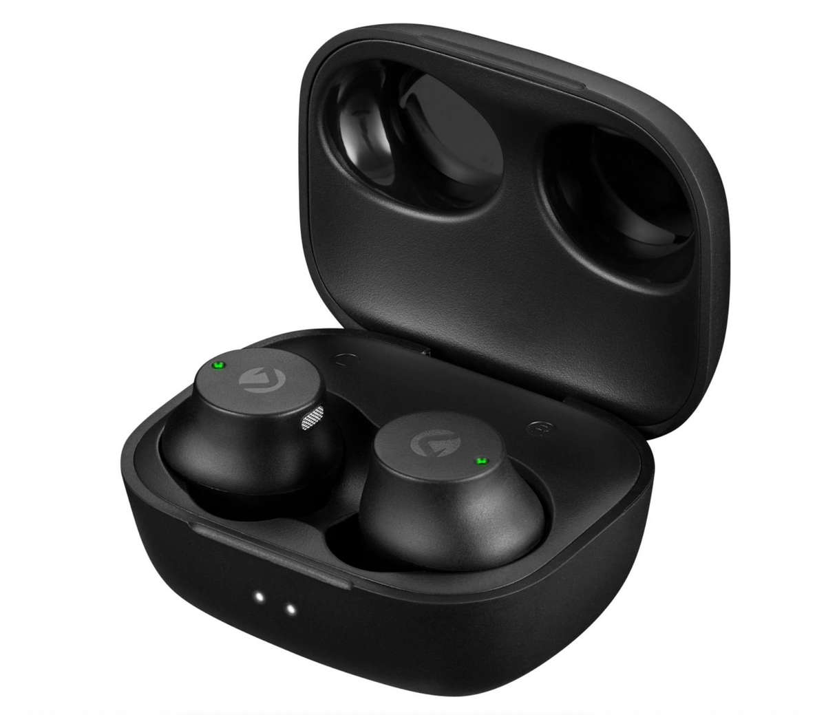 Volkano Taurus Series 2.0 True Wireless Earphones & Charging Case - Black