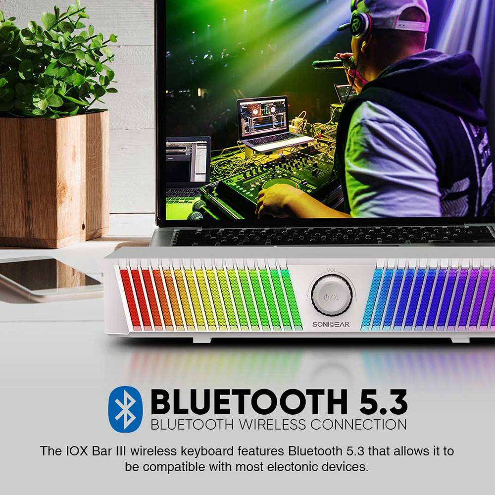 SonicGear iOX Bar III Bluetooth USB Powered Sound Bar