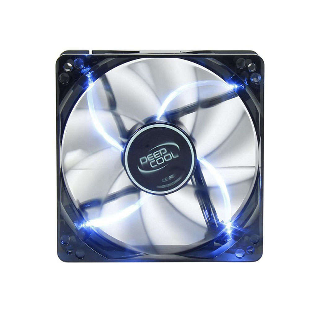 DEEPCOOL 80MM WIND BLADE BLK W/BLUE LED