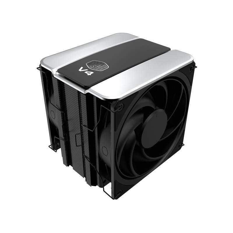 Cooler Master V4 Alpha 3DHP Black CPU Air Cooler with Conventional Two Heatpipe, 2X Pre-Installed...