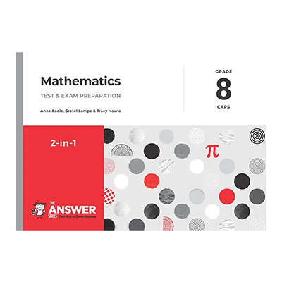 Answer Series Mathematics 2 in 1 - Grade 8 - 9781920686666