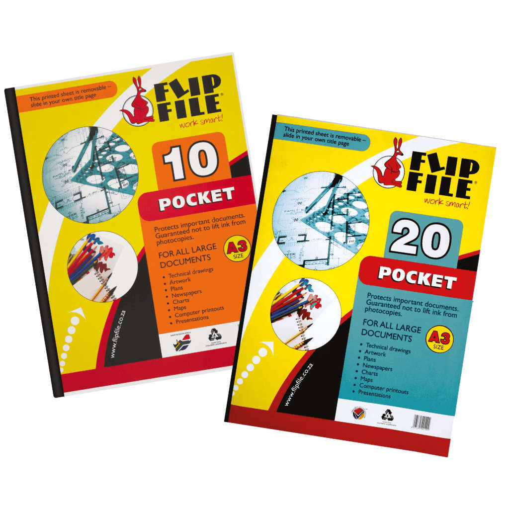 A3 Flip File Display Book