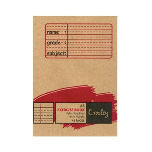A5 Speckled Guideline Exercise Books