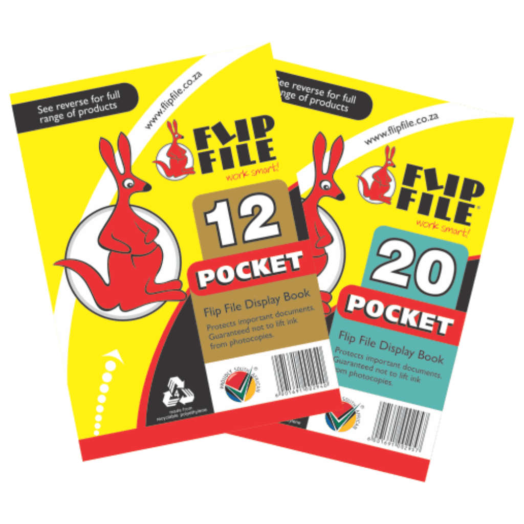 A5 Flip File Display Book