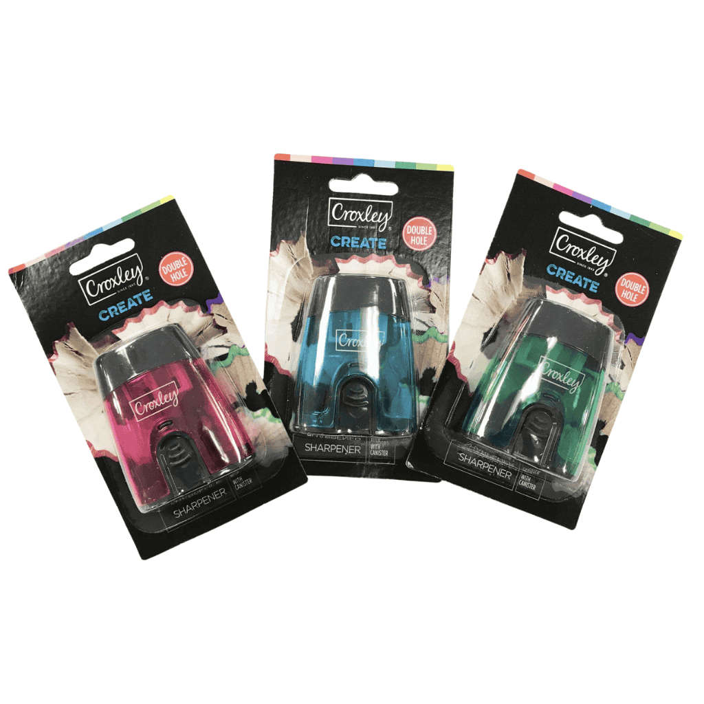 Croxley Create 2 Hole Canister Sharpener