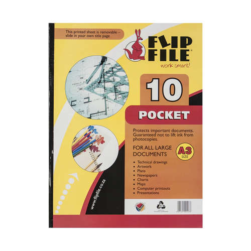 A3 Flip File Display Book