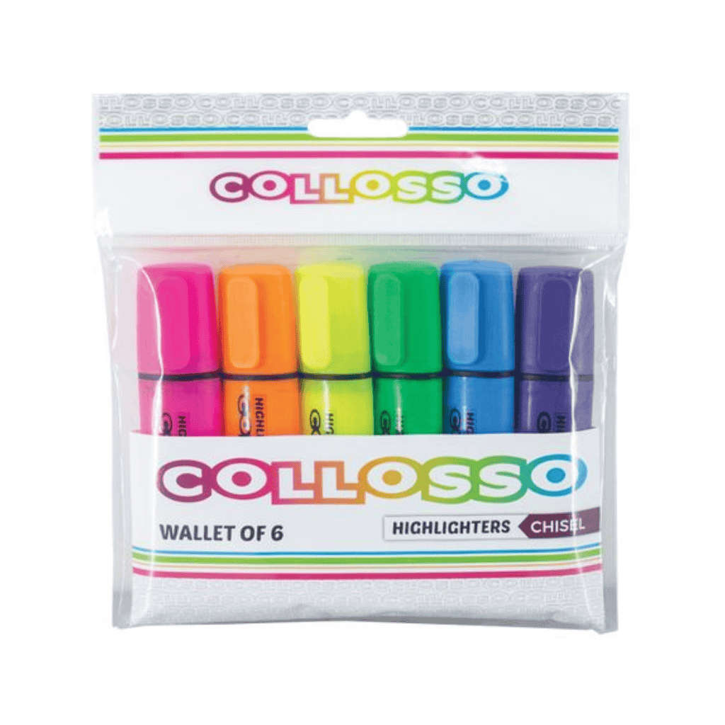Jumbo Highlighter Set 6pc