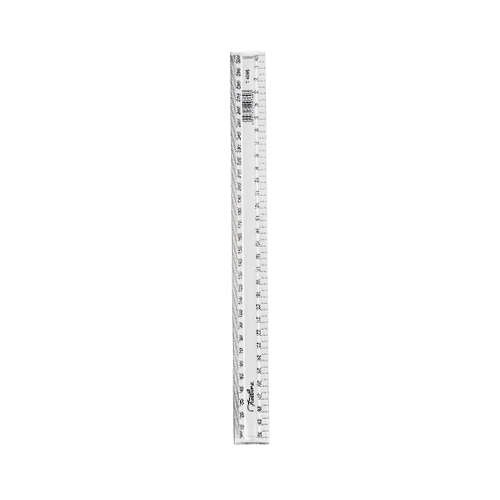 Plastic Clear Ruler (15cm + 30cm)