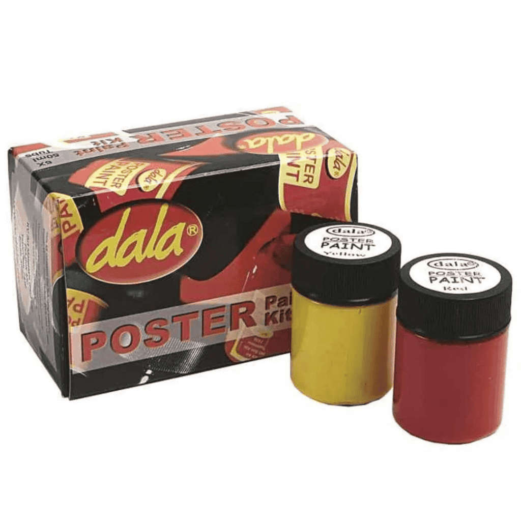 Dala Poster Paint Kit 6 x 50ml