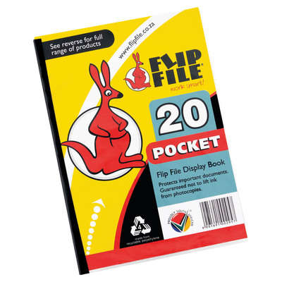 A5 Flip File Display Book