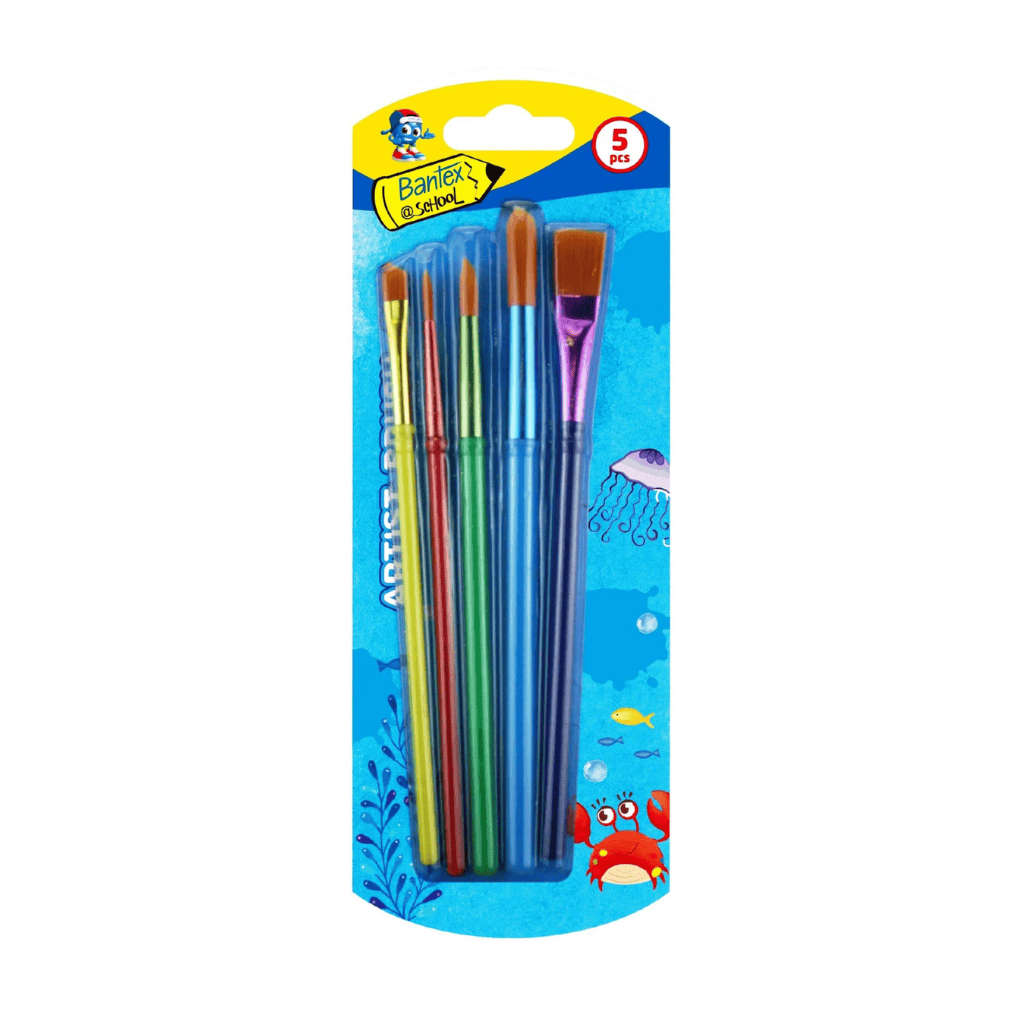 Bantex Paint Brush Set 5pc
