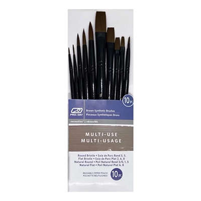 Pro-Art Multi Use Brush Set 10pc