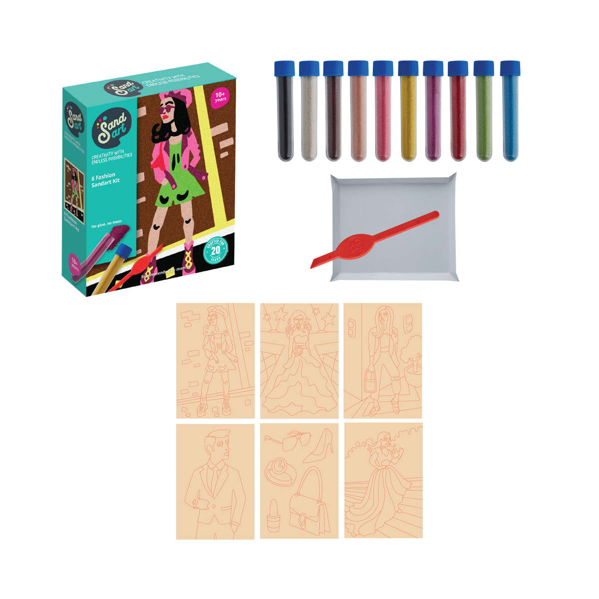 Sand Art Fashion Kit