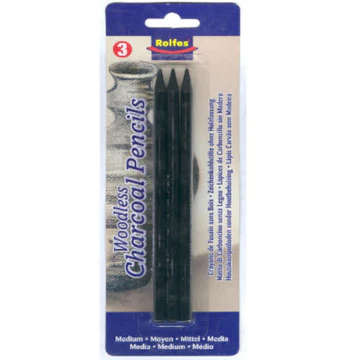 Rolfes Charcoal Pencils 3pc