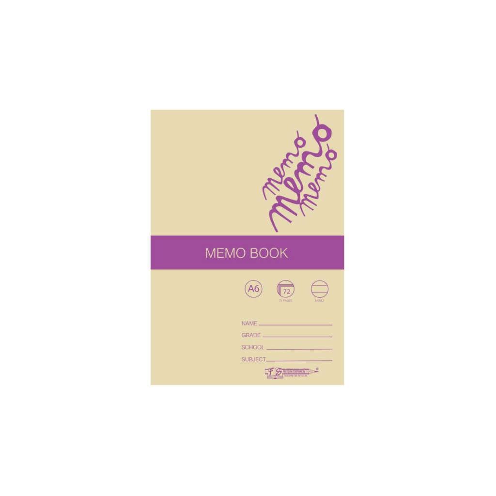 A6 Soft Cover Feint Ruled Note Book 72pg