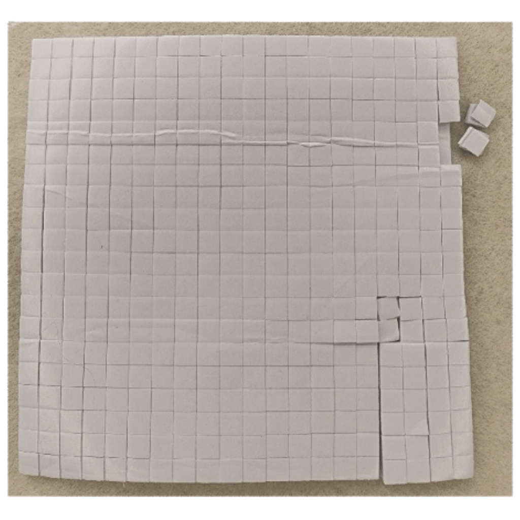 Foam Squares 5mm 400pc