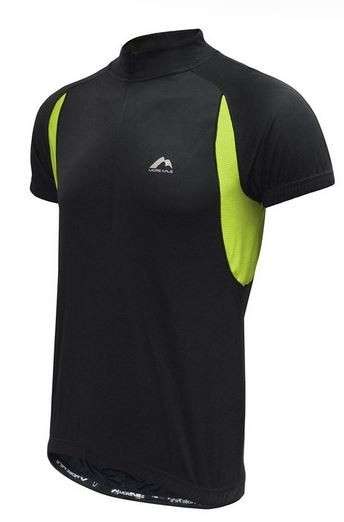More Mile Cycling Specific Shirt - Black and Lumo - L