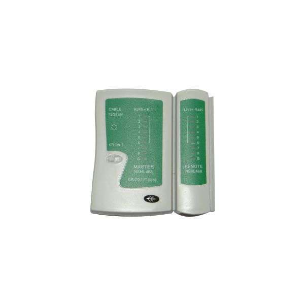 RJ45 and RJ11 network cable tester
