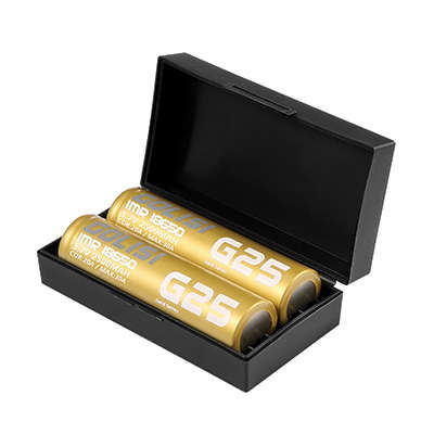 Golisi 18650 BATTERY, 2500MAH 20A CDR