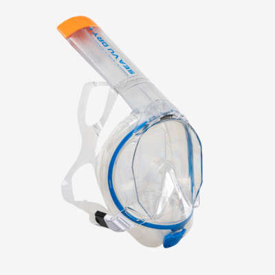 Mares Mares Snorkel Mask - Sea Vu Dry SM Clear Blue