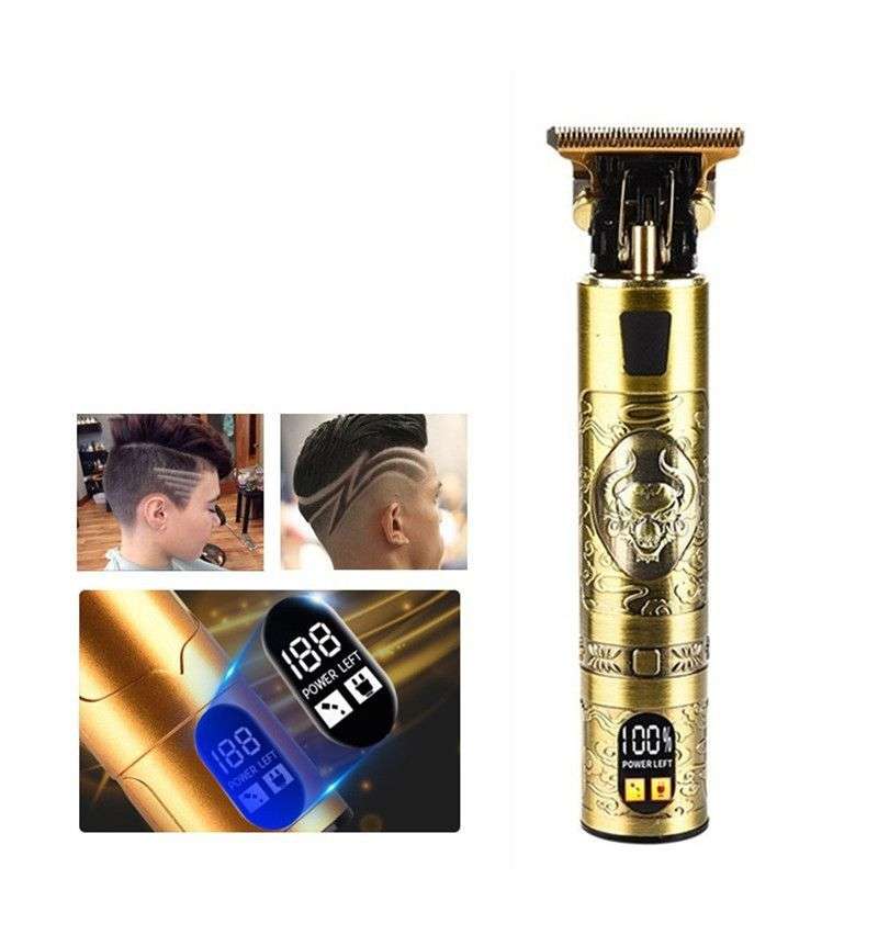 Bull Hair Clipper Electric Rechargeable Led Displa